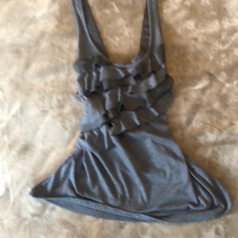 top with ruffles
